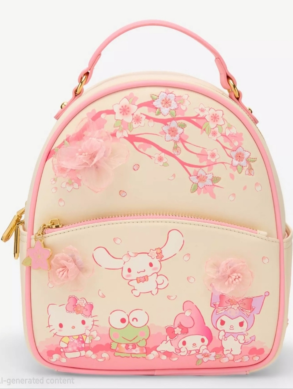 Sanrio Hello Kitty and Friends Cherry Blossom Mini Backpack